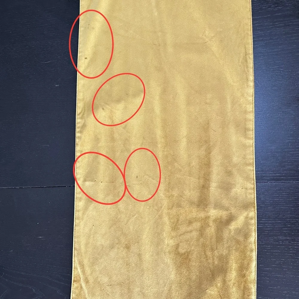 Rodeo Home Gold Velvet Table Runner‎ “Home” Rhinestone Design 13.5” x 66.5”